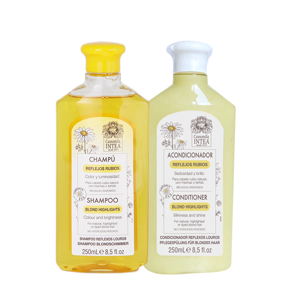 Special care for blonde and light brown hair